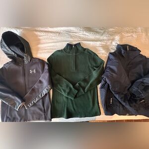 3 winter jackets for boys in size 8